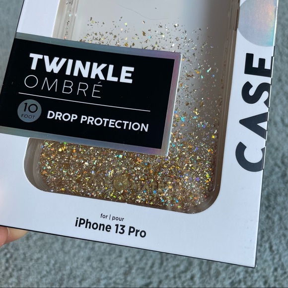 CASEMATE iPhone 13 Pro Size Twinkle Ombre (Gold) NIB BRAND NEW - Picture 6 of 10